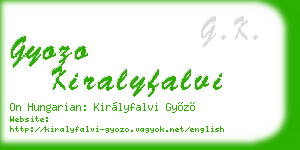 gyozo kiralyfalvi business card